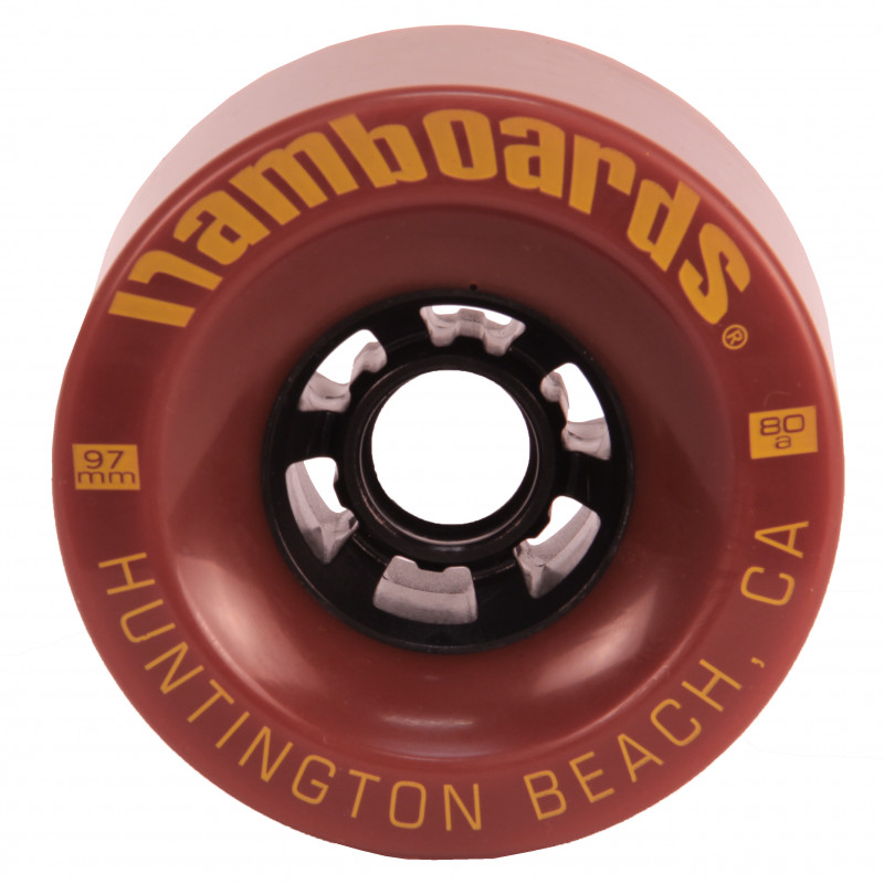 Hamboards PU 97mm 80A Longboard Roues