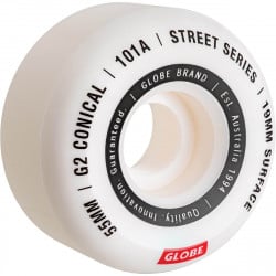 Globe G2 Conical Street 55Mm 101A Skateboard Ruedas