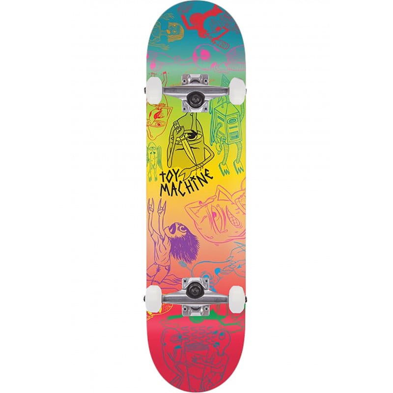 Toy Machine Characters II 8.0” Skateboard Complete