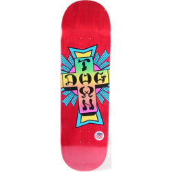 Dogtown Street Cross Neon Cross 8.25" Skateboard Deck