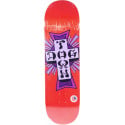 Dogtown Street Cross Purple Cross 8.0" Skateboard Deck