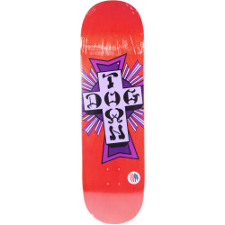 Dogtown Street Cross Purple Cross 8.0" Skateboard Deck