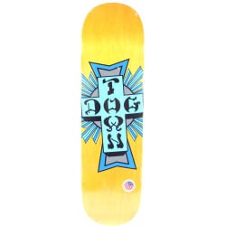 Dogtown Street Cross Blue Cross 8.5" Skateboard Deck