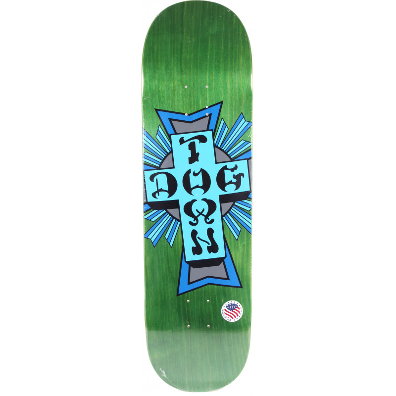 Dogtown Street Cross Blue Cross 8.5" Skateboard Deck