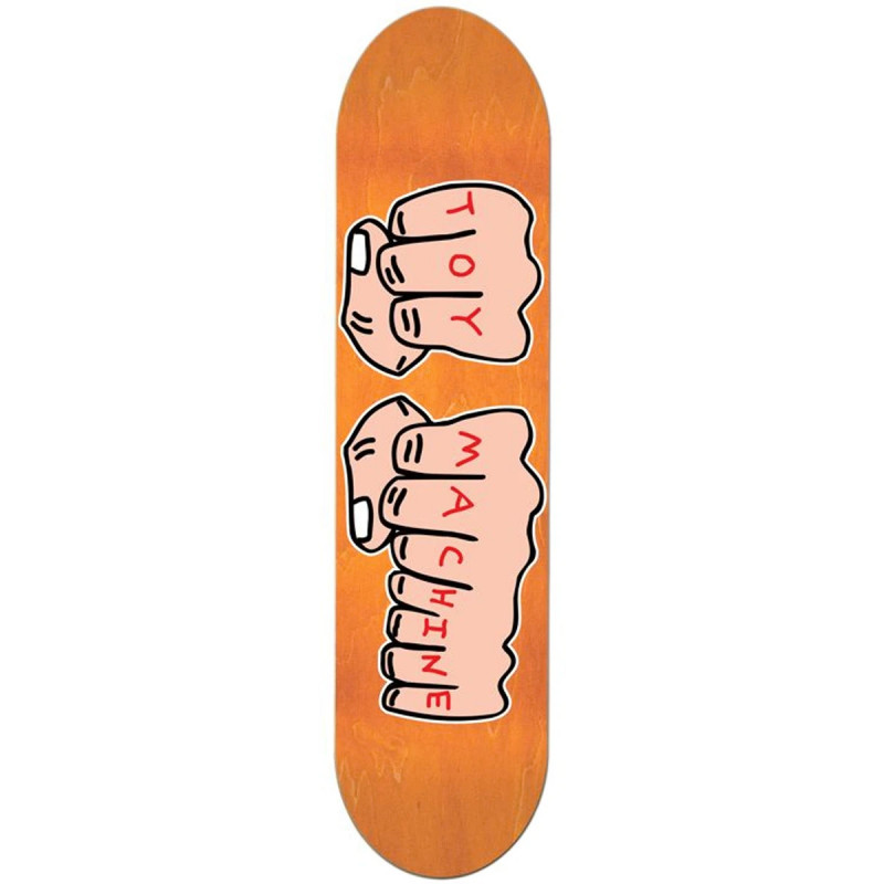 Toy Machine  Fists Large 8.25" Skateboard Deck