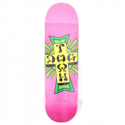 Dogtown Street Cross Green Cross 7.875" Skateboard Deck