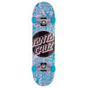 Santa Cruz Flier Dot Full Sk8 8.0" Skateboard Complete