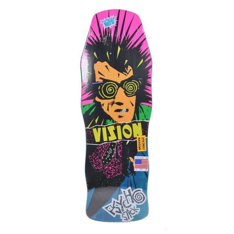 Vision Psycho Stick Modern Concave 10" Old School Skateboard Deck