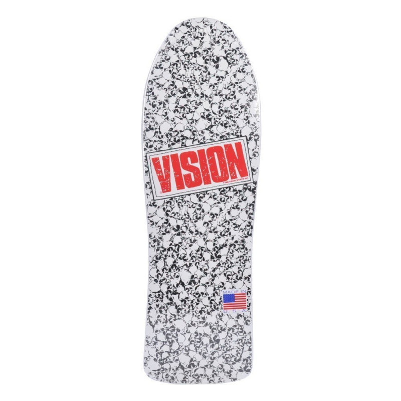 Vision Punkskull 10" Old School Skateboard Deck