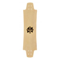 Teak Tuning Fingerboard Longboard Style Deck