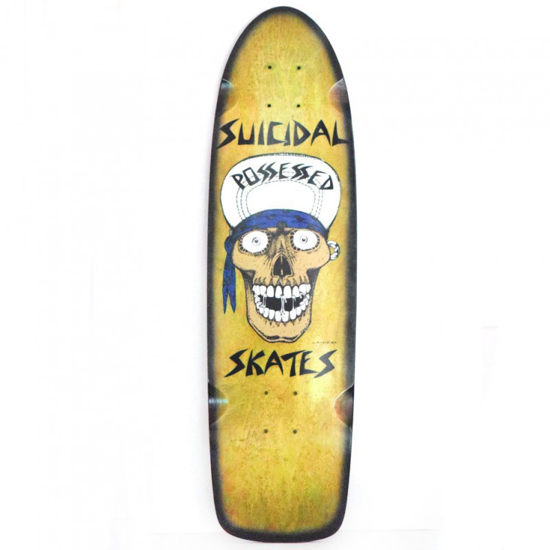 Dogtown Suicidal Skates Punk Skull 70's Classic 8.375" Old School Skateboard Deck