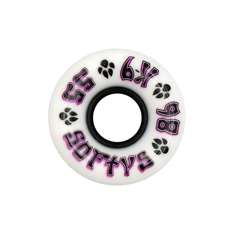 Dogtown K-9 Softys Skateboard 55mm 86A Skateboard Rollen