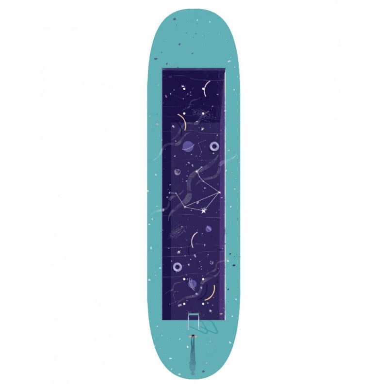 Alternative Fantail Libra 35" Longboard Deck