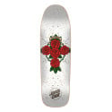 Santa Cruz Dressen Rose Cross Shaped 9.31" Old School Skateboard Deck