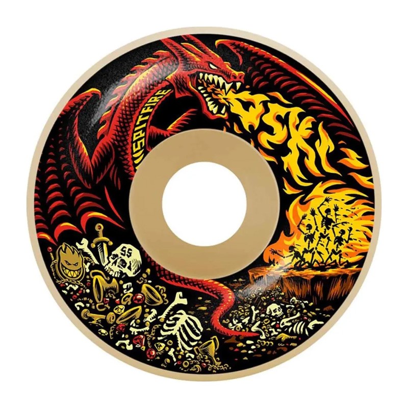 Spitfire Formula Four Oski Scorched Radial 57mm 99A Skateboard Wheels