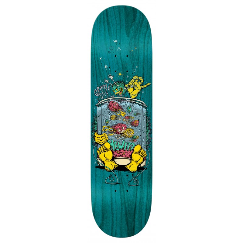 Anti Hero Hewitt Grimplestix Backpage 8.5" Skateboard Deck