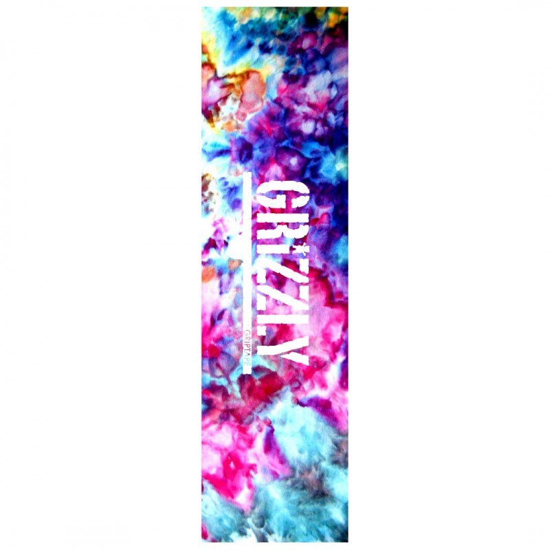 Grizzly Tie Dye Skateboard Griptape