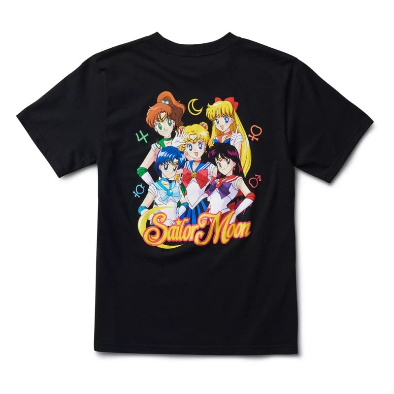 Sailor Moon Naoko Takeuchi T Shirt Black Vintage Rare Size Small Anime ...