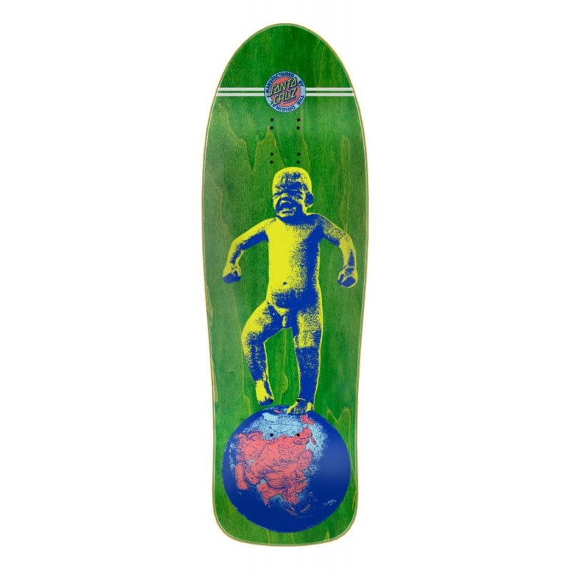 Santa Cruz Salba Baby Stomper 10.09” Old School Skateboard Deck