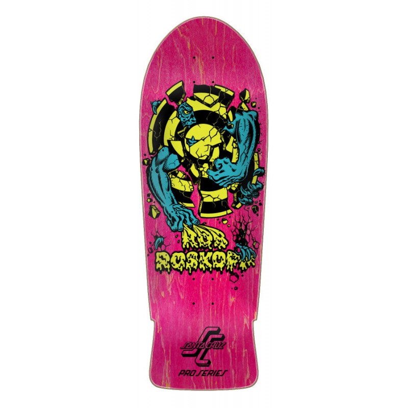 Santa Cruz Roskopp 3 10.25” Old School Skateboard Deck