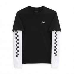 Vans Long Check Twofer Kids Longsleeve