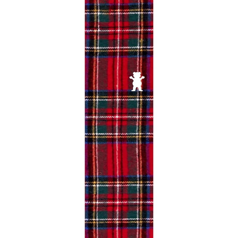 Grizzly Plaid OG Bear Griptape Sheet