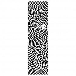 Grizzly Trippy Checkerboard Skateboard Griptape