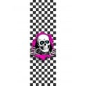 Powell-Peralta Ripper Checker White Grip 9"  - Skateboard Griptape