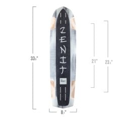 Zenit Mini Rocket V3 34" Longboard Deck