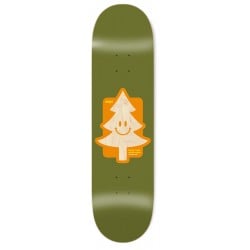 Enjoi Happy Tree Super Sap R7 Army Green 8.5" Skateboard Deck