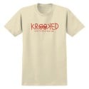 Krooked Eyes Cream/Red T-Shirt