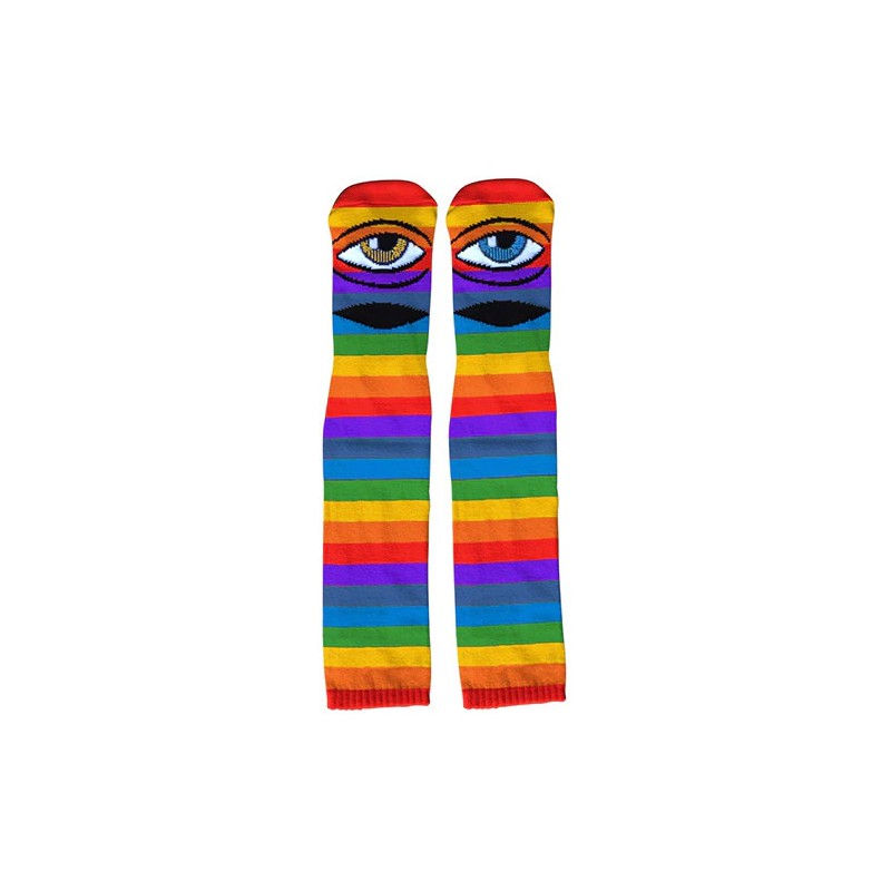 Toy Machine Rainbow Knee High Sock