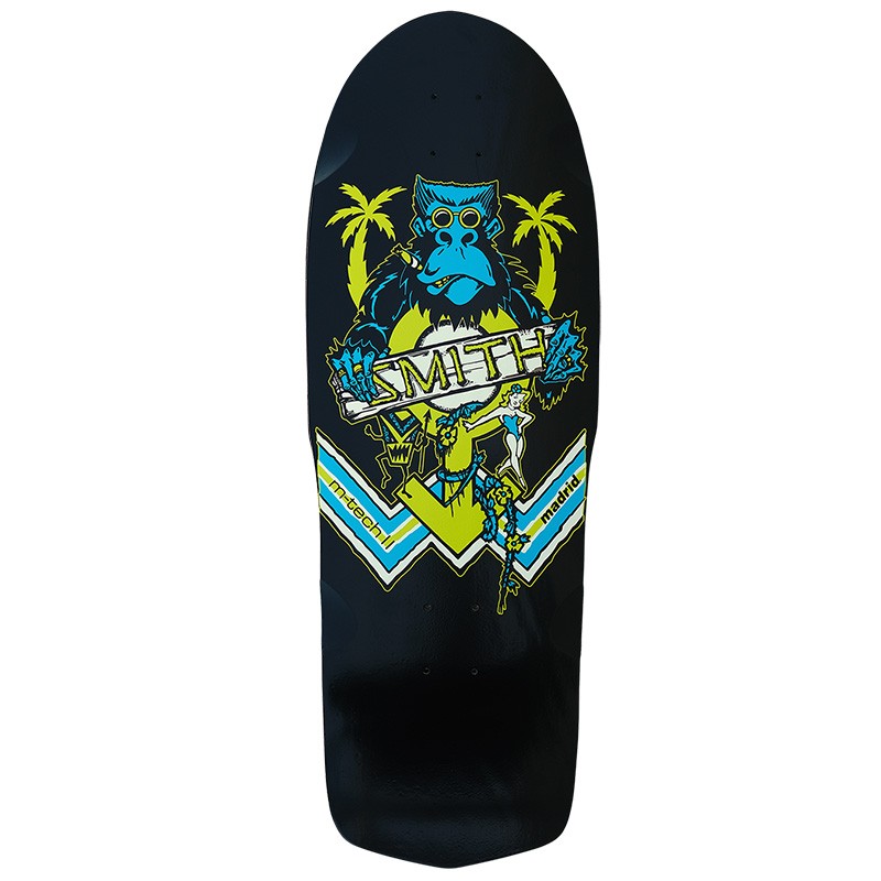 Madrid Glow In The Dark Series Old School Skateboard Deck