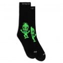 RIPNDIP Bah Humbug Socks Black