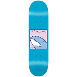 Enjoi Sperm Whale R7 Blue 8.25" Skateboard Deck