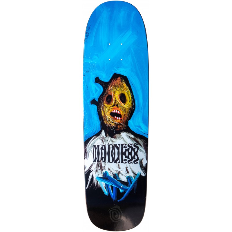 Madness Self Portrait R7 Blue 9.125" Old School Skateboard Deck