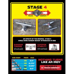 Independent Stage 4 Skateboard Eje