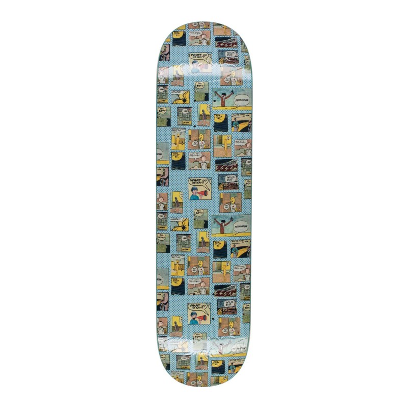 Fucking Awesome Comic Light Blue 8.0" Skateboard Deck