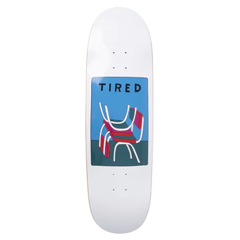 Tired Seats Shaped 9.18" Skateboard Deck