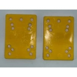 Revenge Risers Cheese Yellow (set of 2)