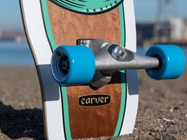 Buy Carver Super Slab 31.25 Surfskate Complete at the Sickboards Longboard  Shop